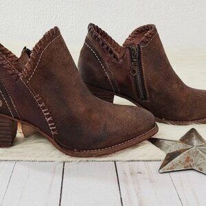 BedStu Carla Heeled Booties Sz 10